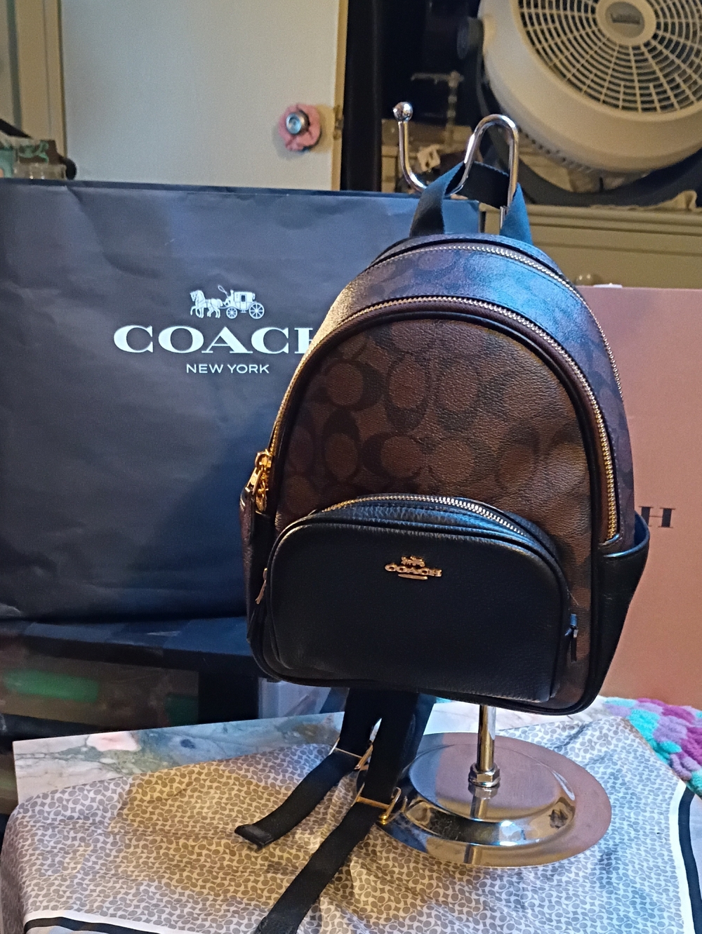 Coach Mini Court Backpack